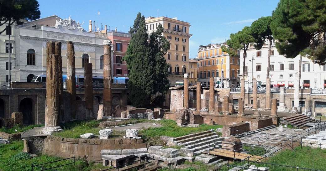 Starożytny Rzymski Teatr Pompejusza puzzle online