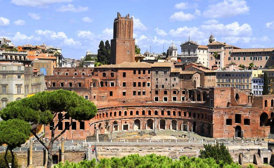 Traiano Mercati starożytnego Rzymu puzzle online