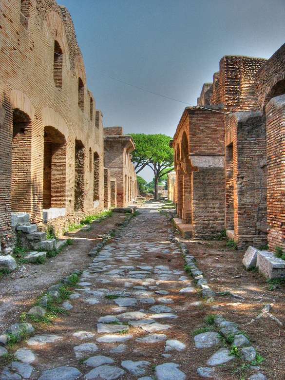 Starożytny Rzym Antica Strada puzzle online