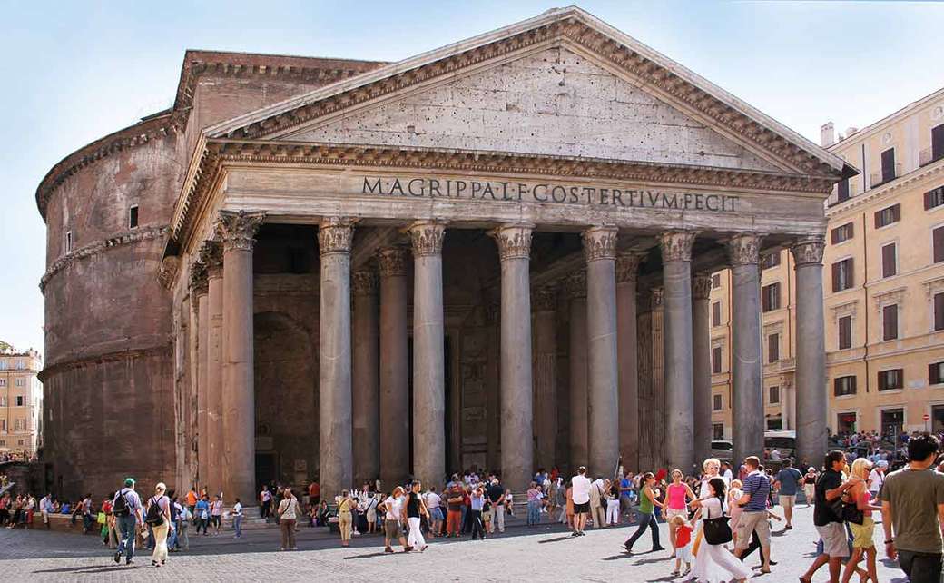 Panteon starożytnego Rzymu puzzle online