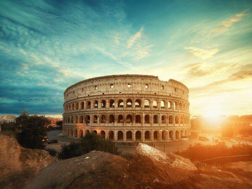 Koloseum w starożytnym Rzymie puzzle online