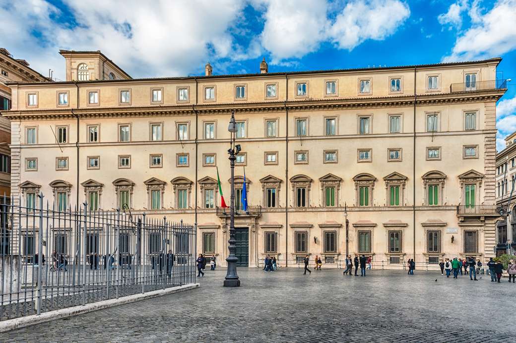 Rzym Palazzo Chigi puzzle online
