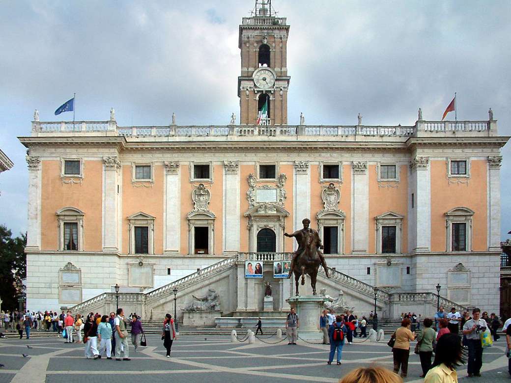 Rzym Capitol Piazza del Campidoglio puzzle online