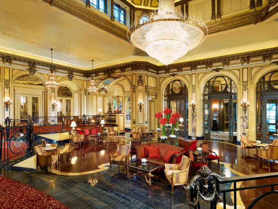 Rzym Hotel Sankt Regis lobby puzzle online