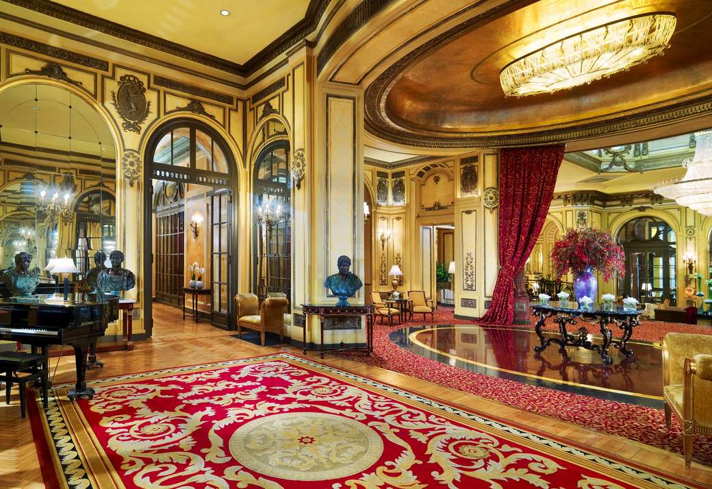 Rzym Hotel Sankt Regis lobby puzzle online