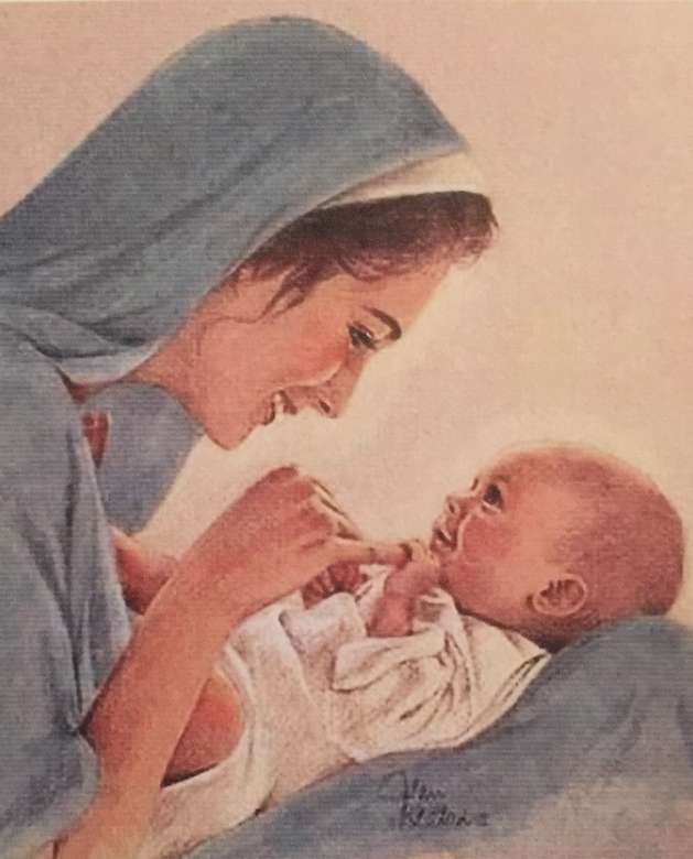 Maryja i Jezus puzzle online