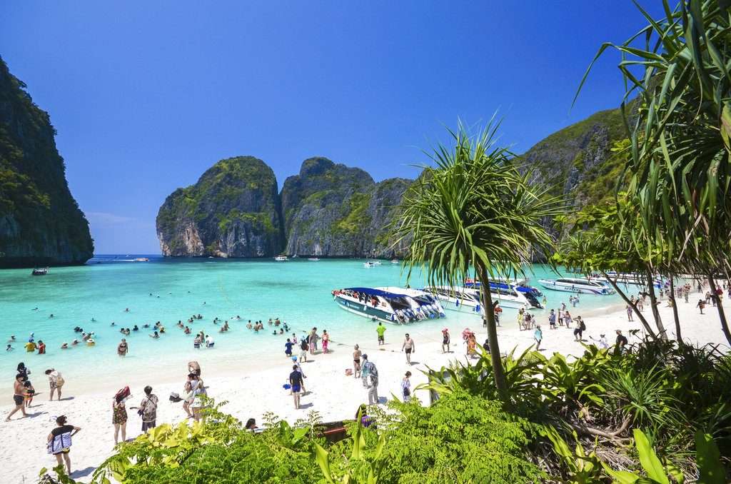 plaża na wyspie phi phi puzzle online