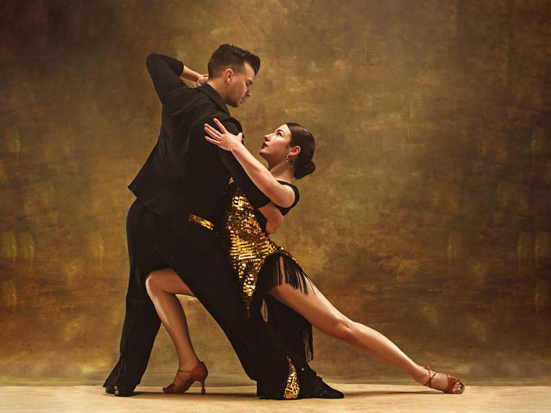 Taniec tango puzzle online