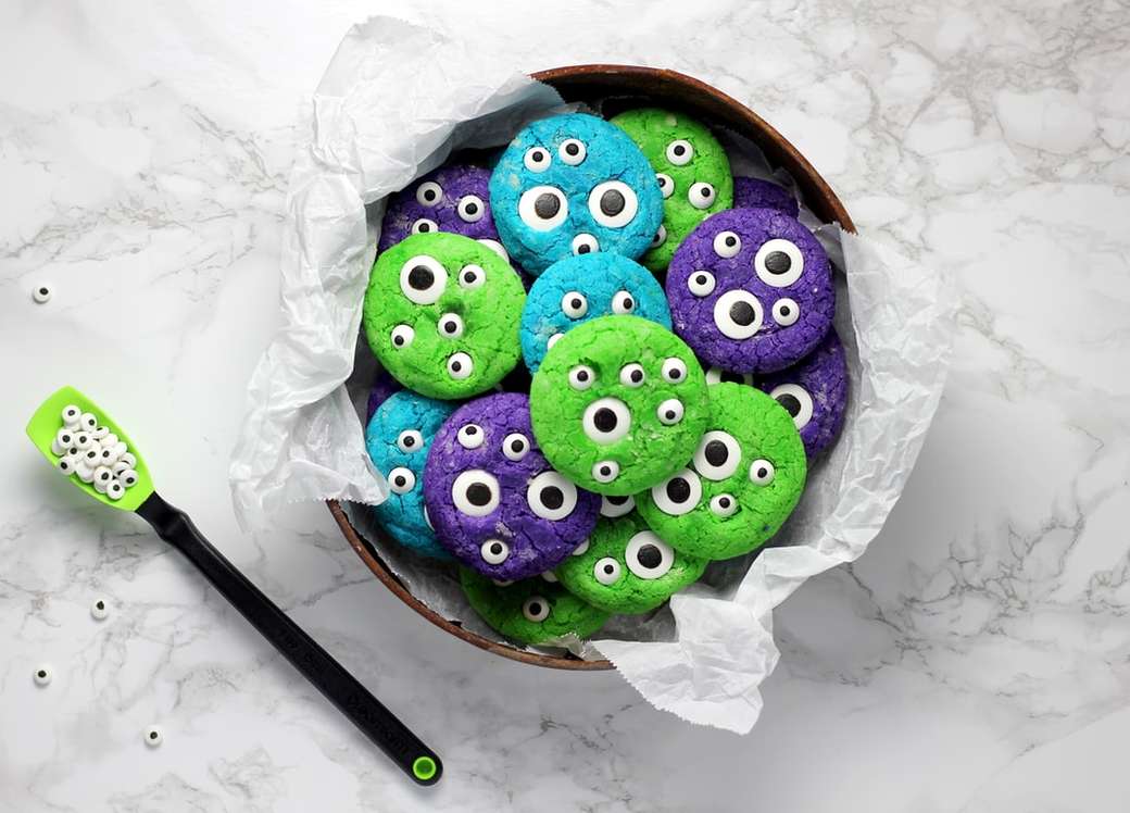 „Monster” Crinkle Cookies puzzle online