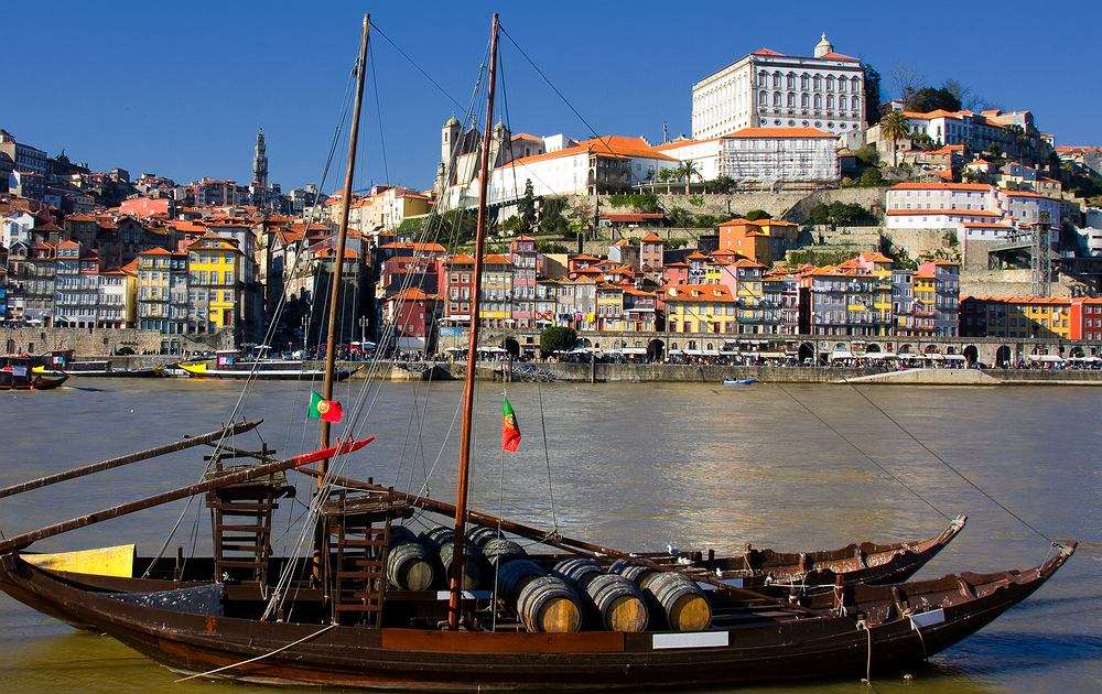 portugalia- porto- rzeka duero puzzle online