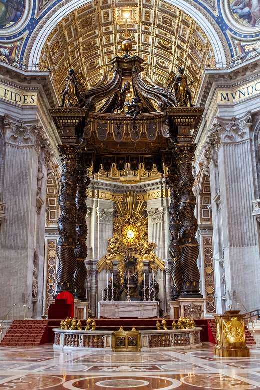 Bazylika Świętego Piotra Watykan w Rzymie puzzle online