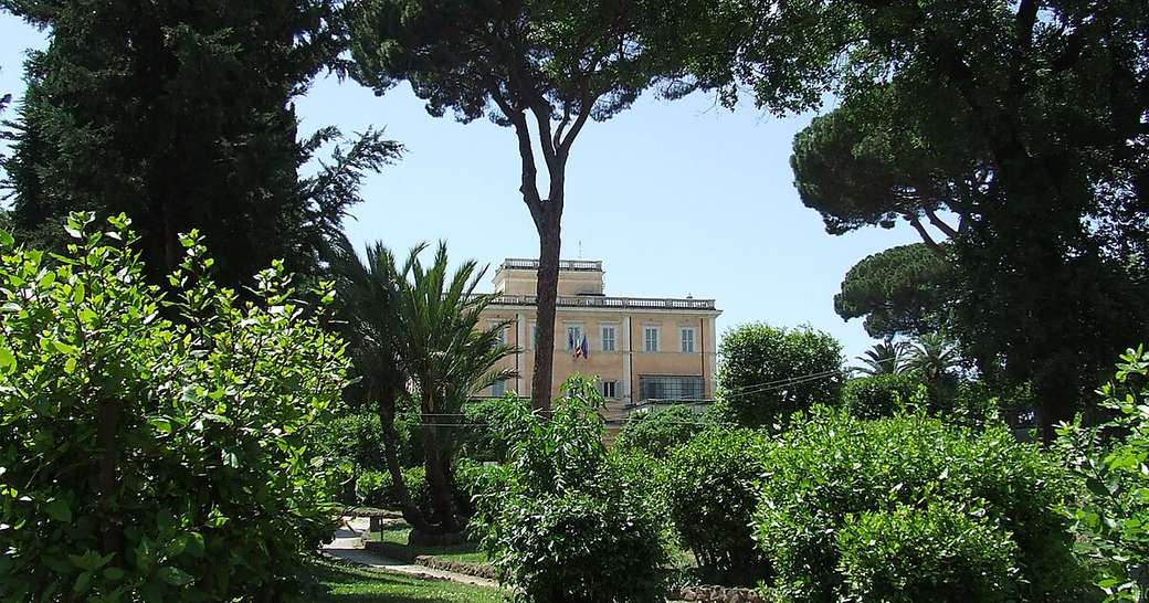 Villa Celimontana mit Garten in Rom Online-Puzzle