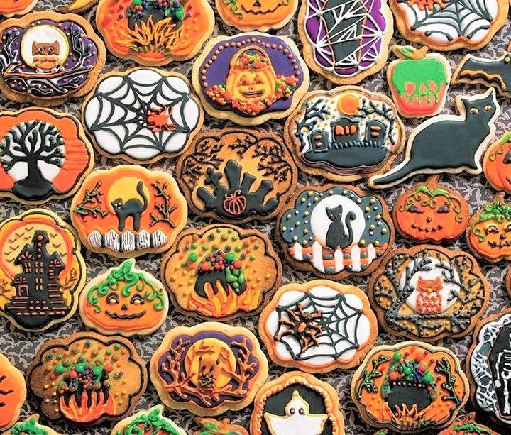 Ciasteczka Na  Halloween puzzle online