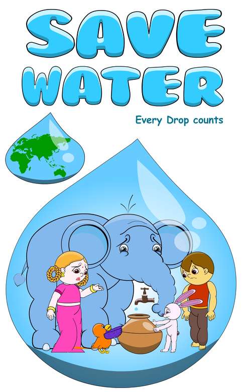 spara vatten pussel