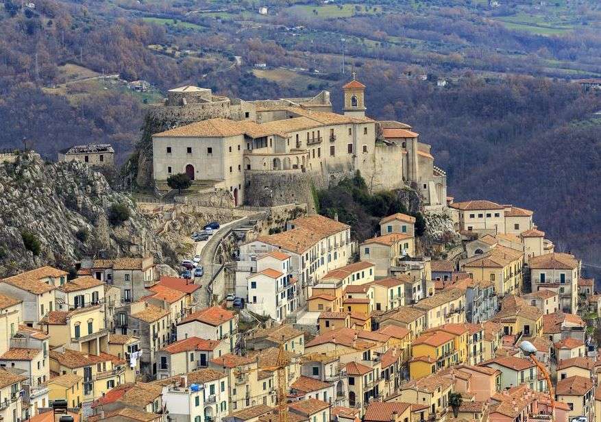 Region Muro Lucano w Basilicata we Włoszech puzzle online