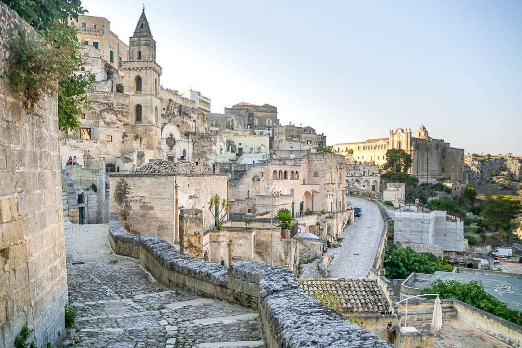 Region Matera w Basilicata we Włoszech puzzle online