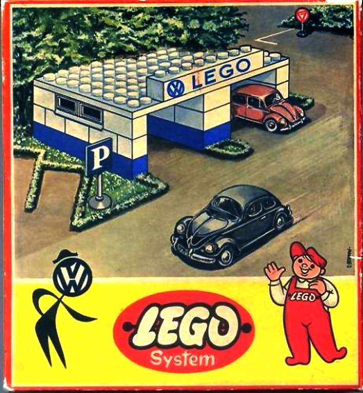 LEGO SET 1306-1 - Garaż VW puzzle online