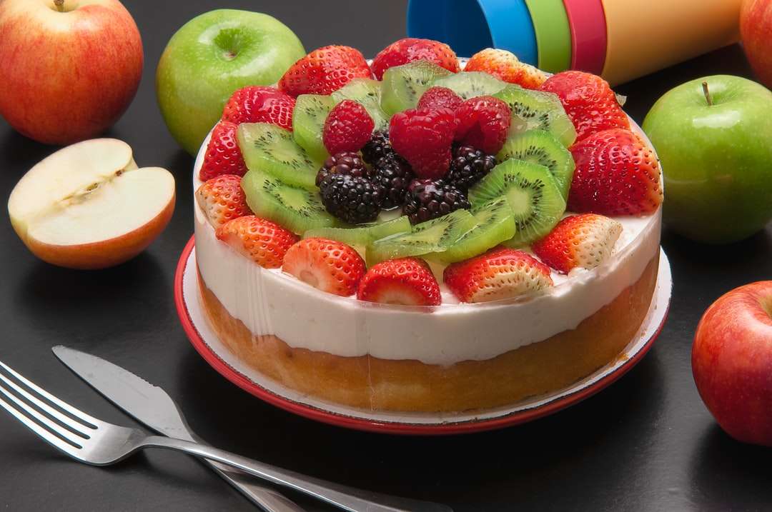 bolo de frutas quebra-cabeça