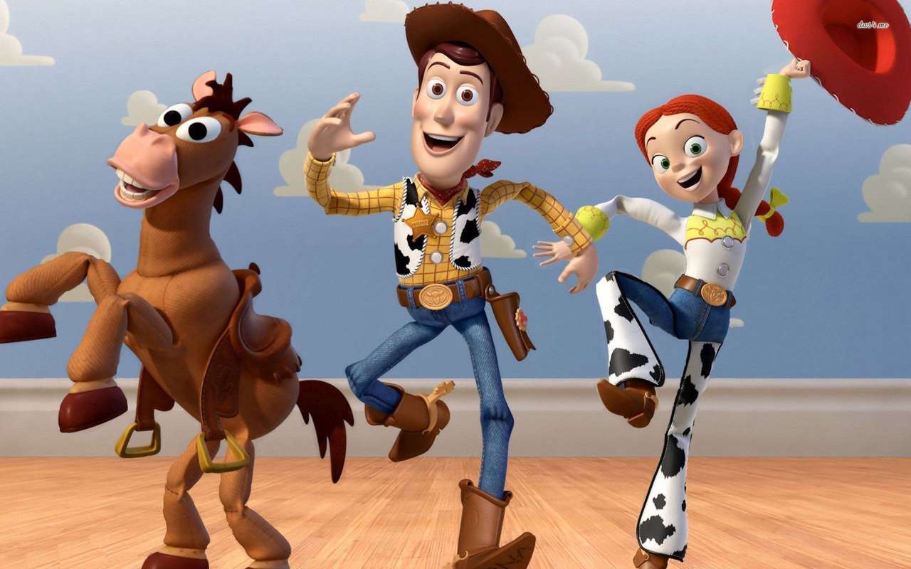 Woody, Jessie and Target Shooting. 