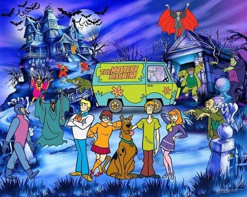Scooby-Doo puzzle online
