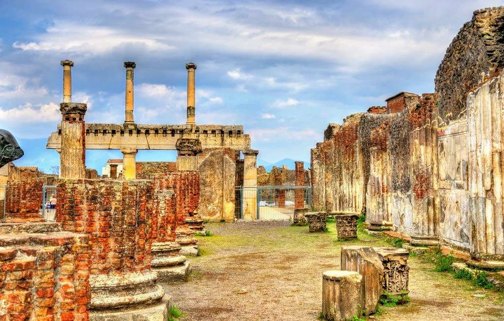 Region Pompeje w Kampanii we Włoszech puzzle online
