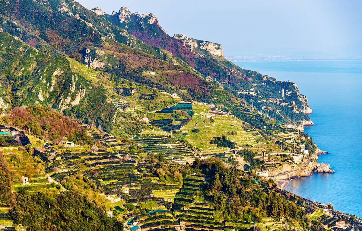 Wybrzeże Amalfi Region Ravello Kampania Włochy puzzle online