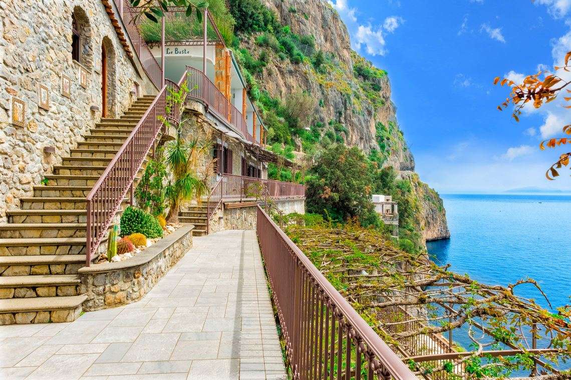 Amalfi Coast Villa Region Kampania Włochy puzzle online