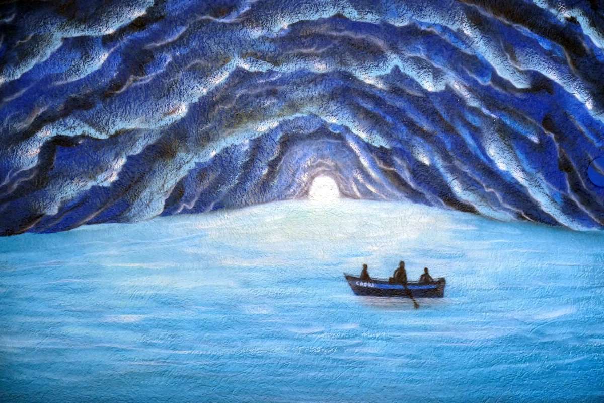 Malowanie Capri Blue Grotto puzzle online