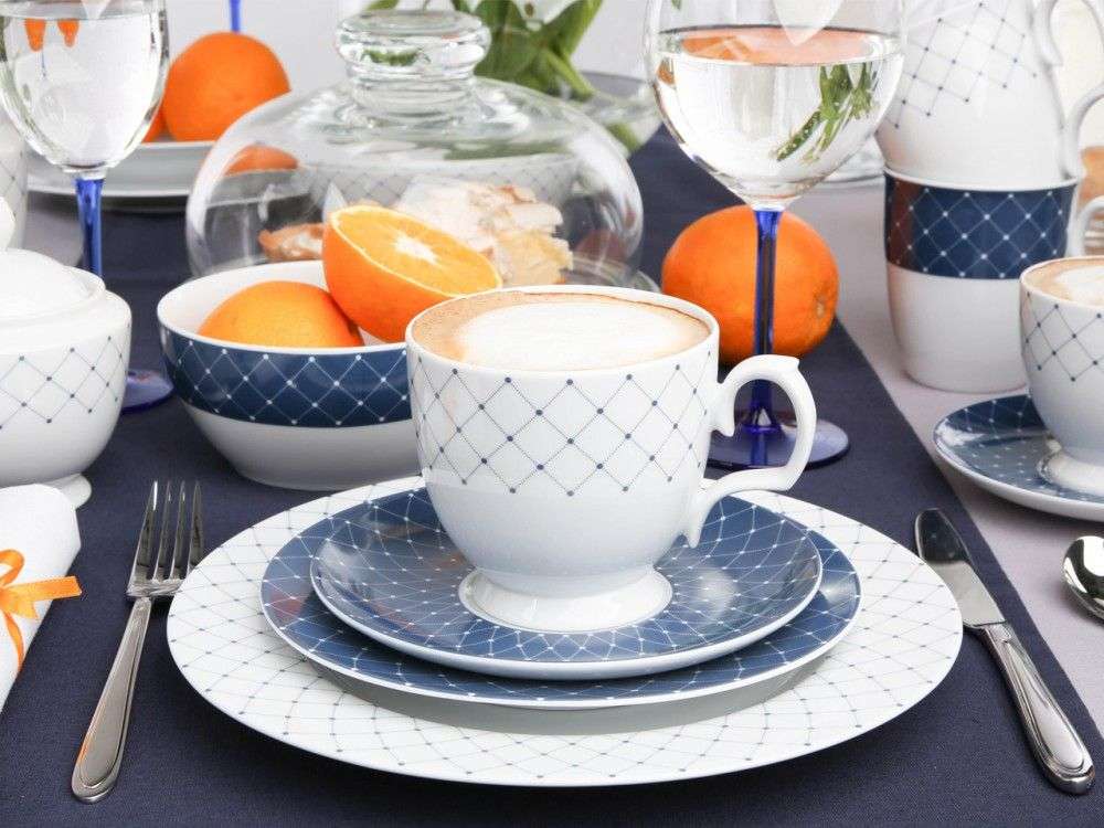 porcelanowe naczynia do kawy puzzle online