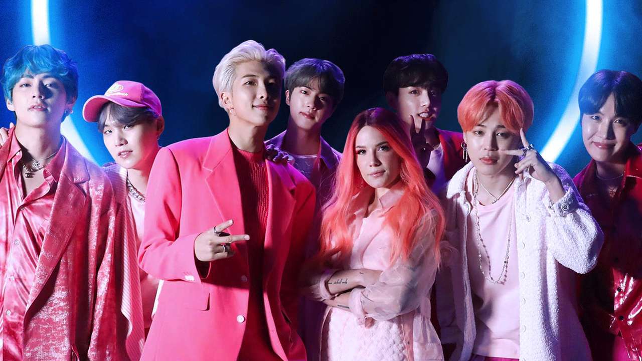 BTS i Halsey - Boy With Luv. puzzle online