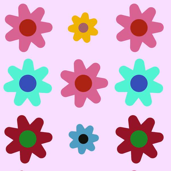 kwiaty, które pokolorujesz puzzle online