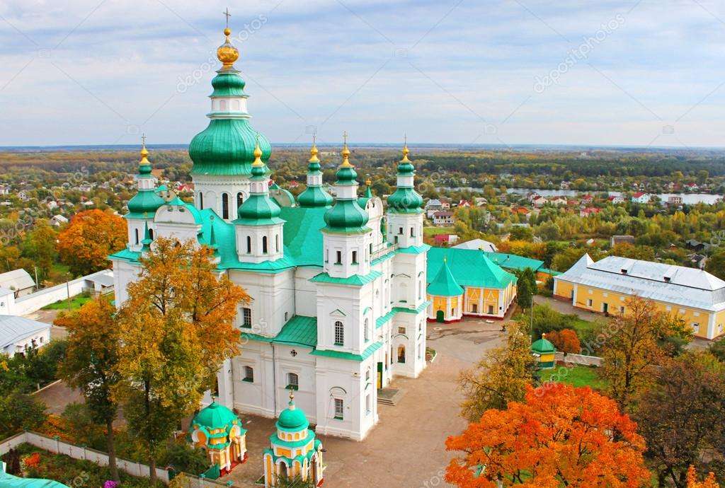klasztor w czernichowie- ukraina puzzle online