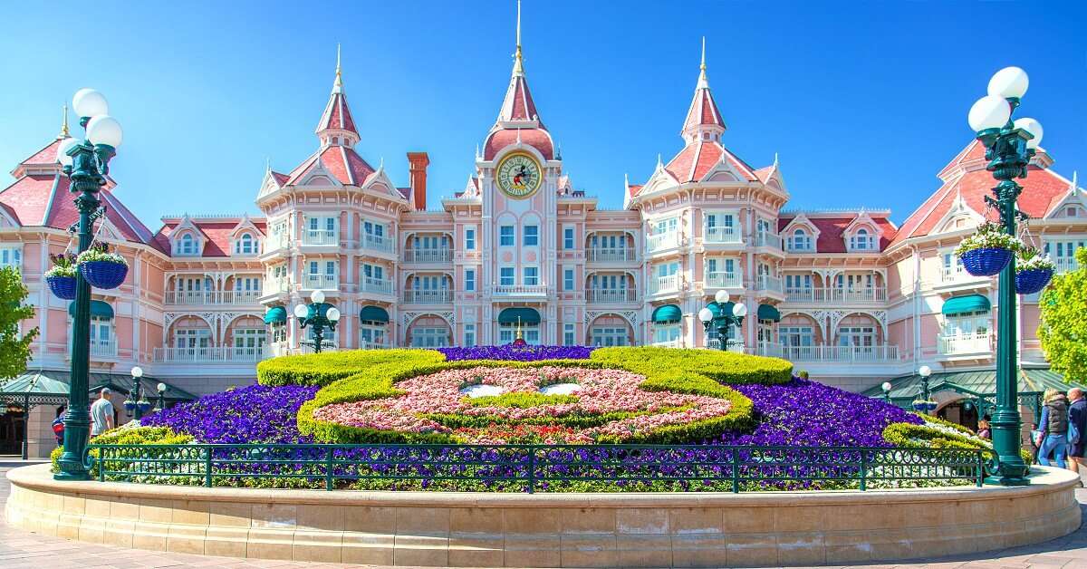 Complexo de hotéis Disneyland para crianças quebra-cabeça