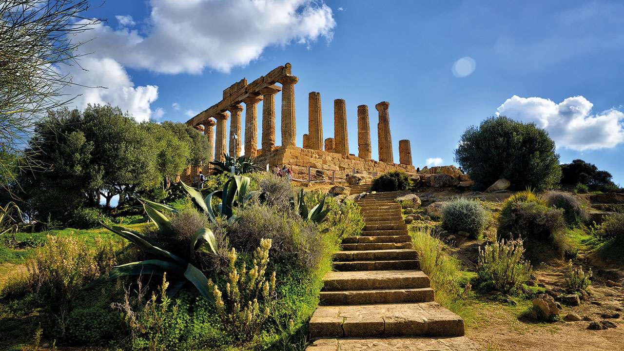 Agrigento Dolina Świątyń Sycylia puzzle online