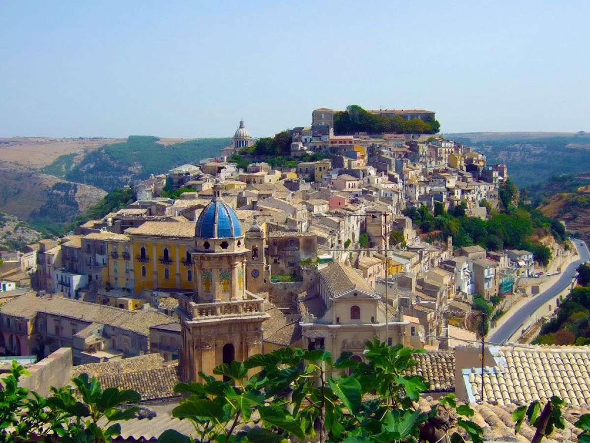 Miasto Ragusa na Sycylii puzzle online