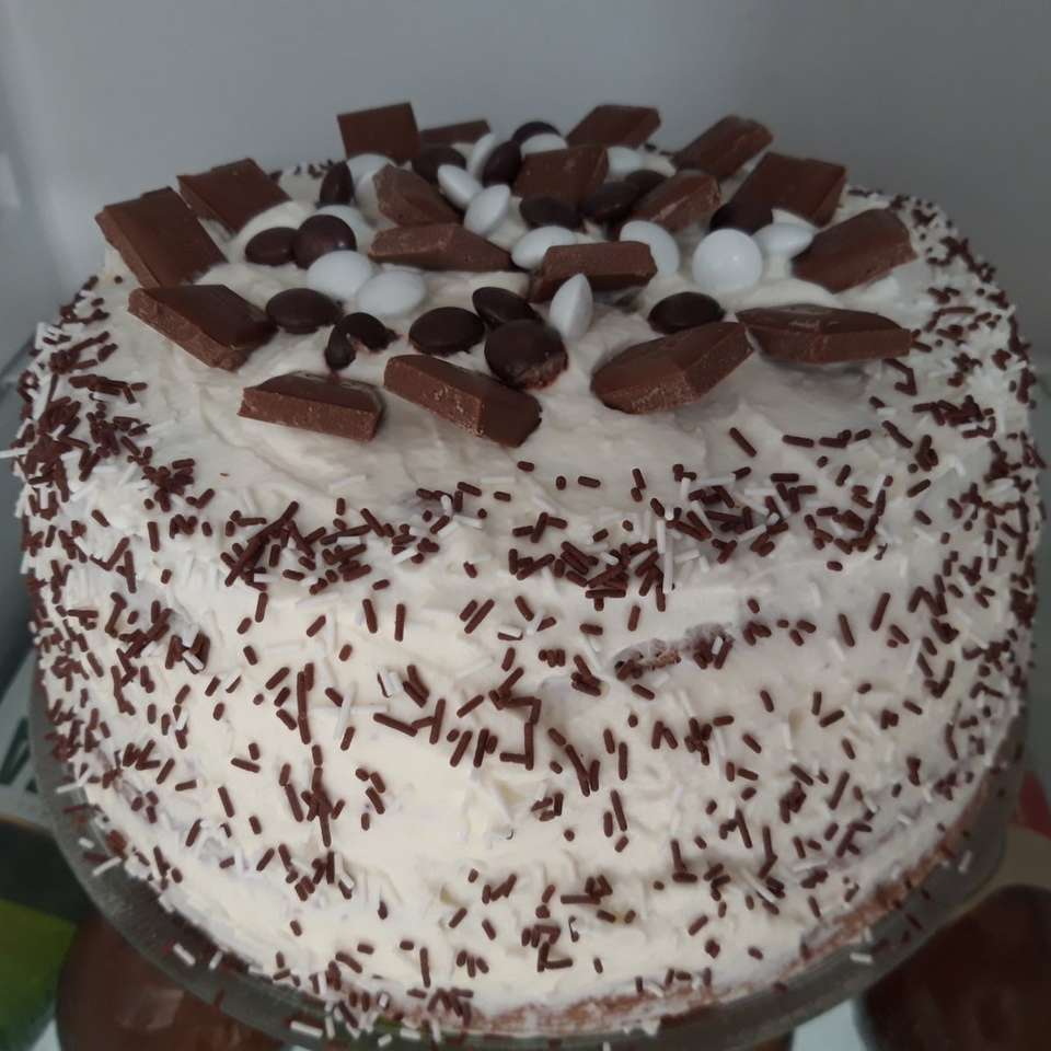 tort czekoladowy puzzle online