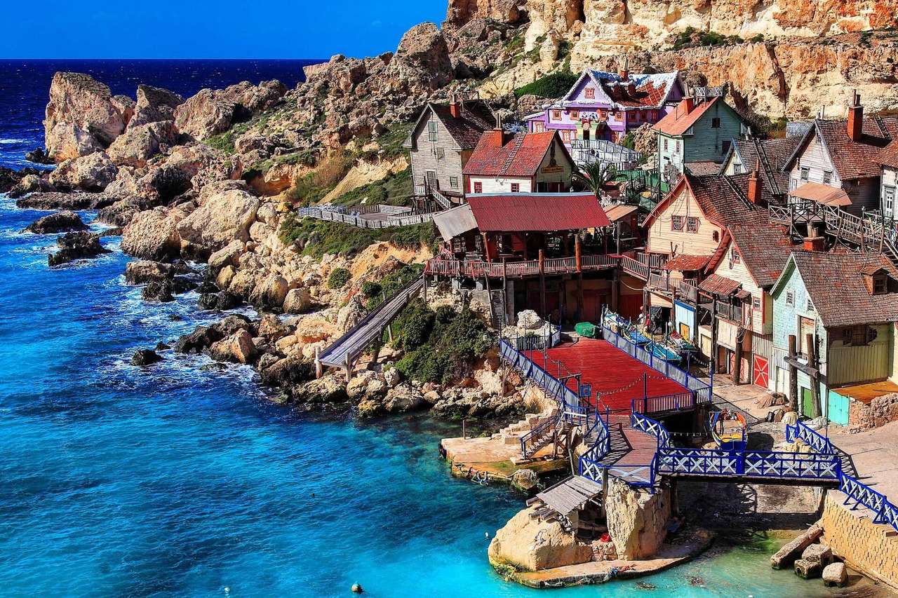Popeye Village na Malcie puzzle online
