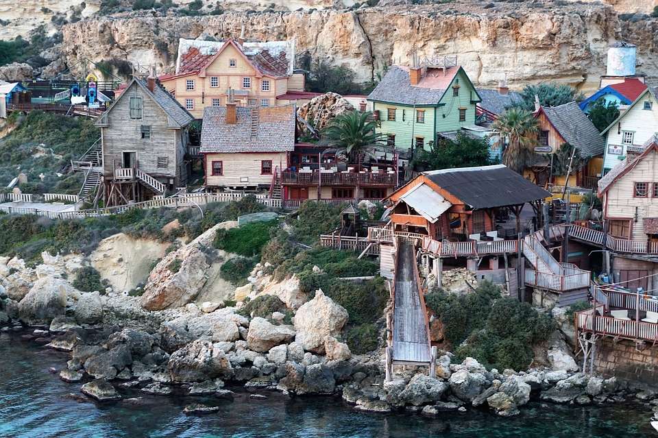 Popeye Village na Malcie puzzle online