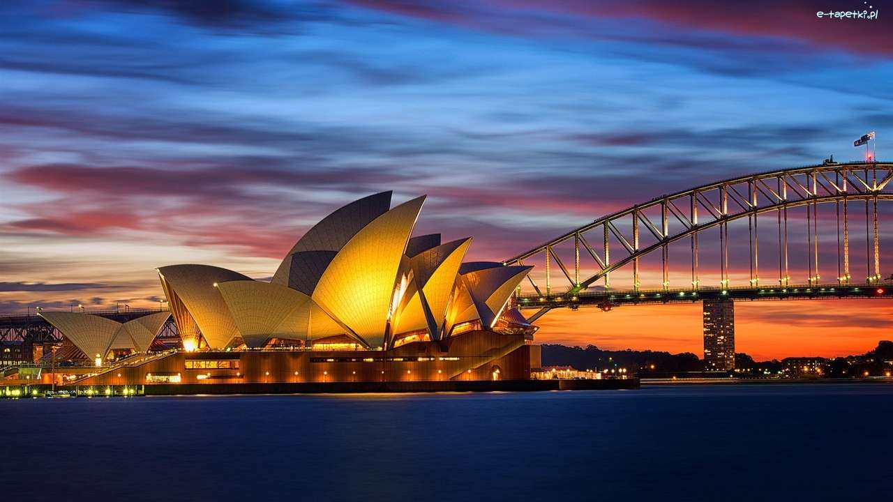 Sydney Opera House,  Harbour Bridge puzzle online