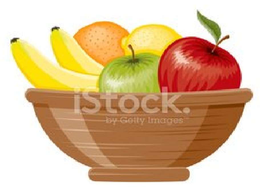 talerz owoców. puzzle online