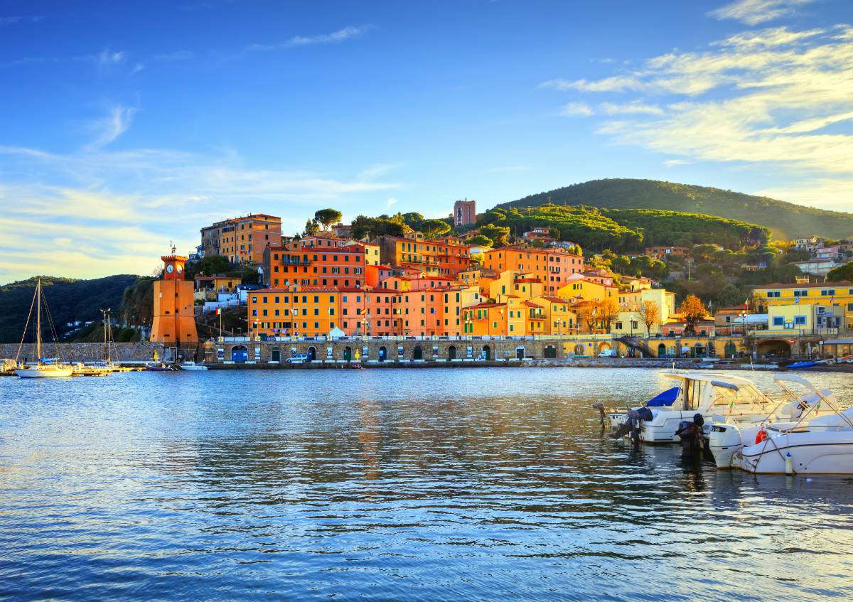 Rio Marina na Elbie we Włoszech puzzle online