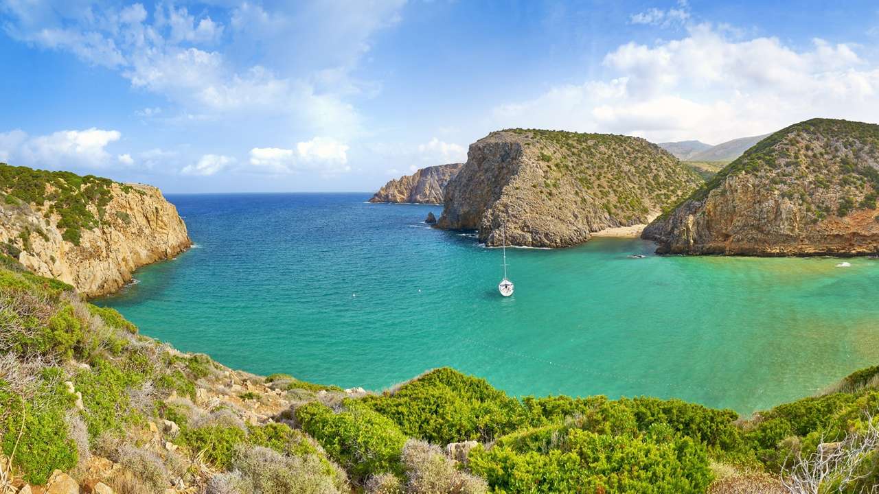 Wyspa Elba u wybrzeży Toskanii puzzle online