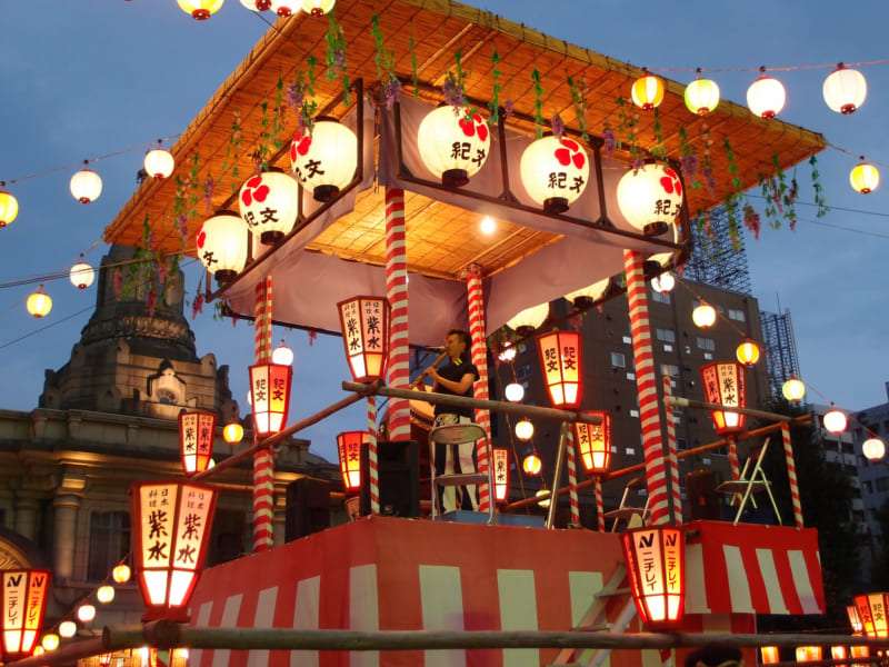 obon- święto zmarłych w japonii puzzle online
