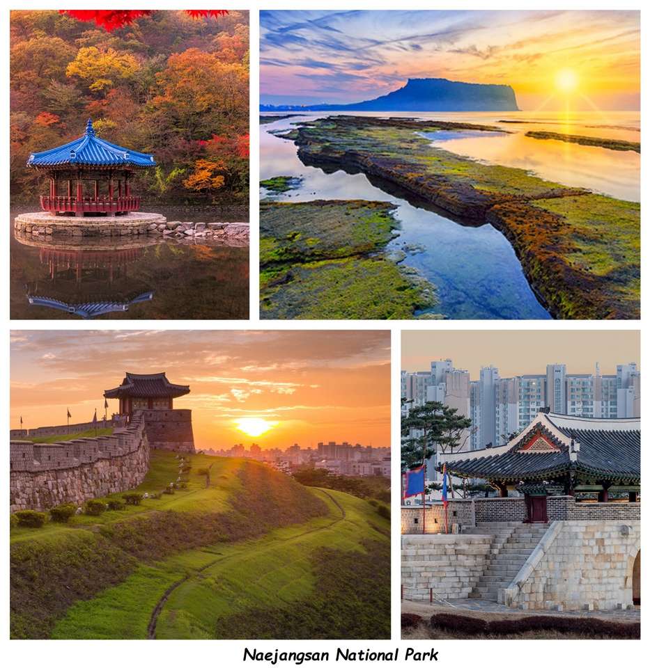 Park Narodowy Naejangsan, Korea Południowa puzzle online