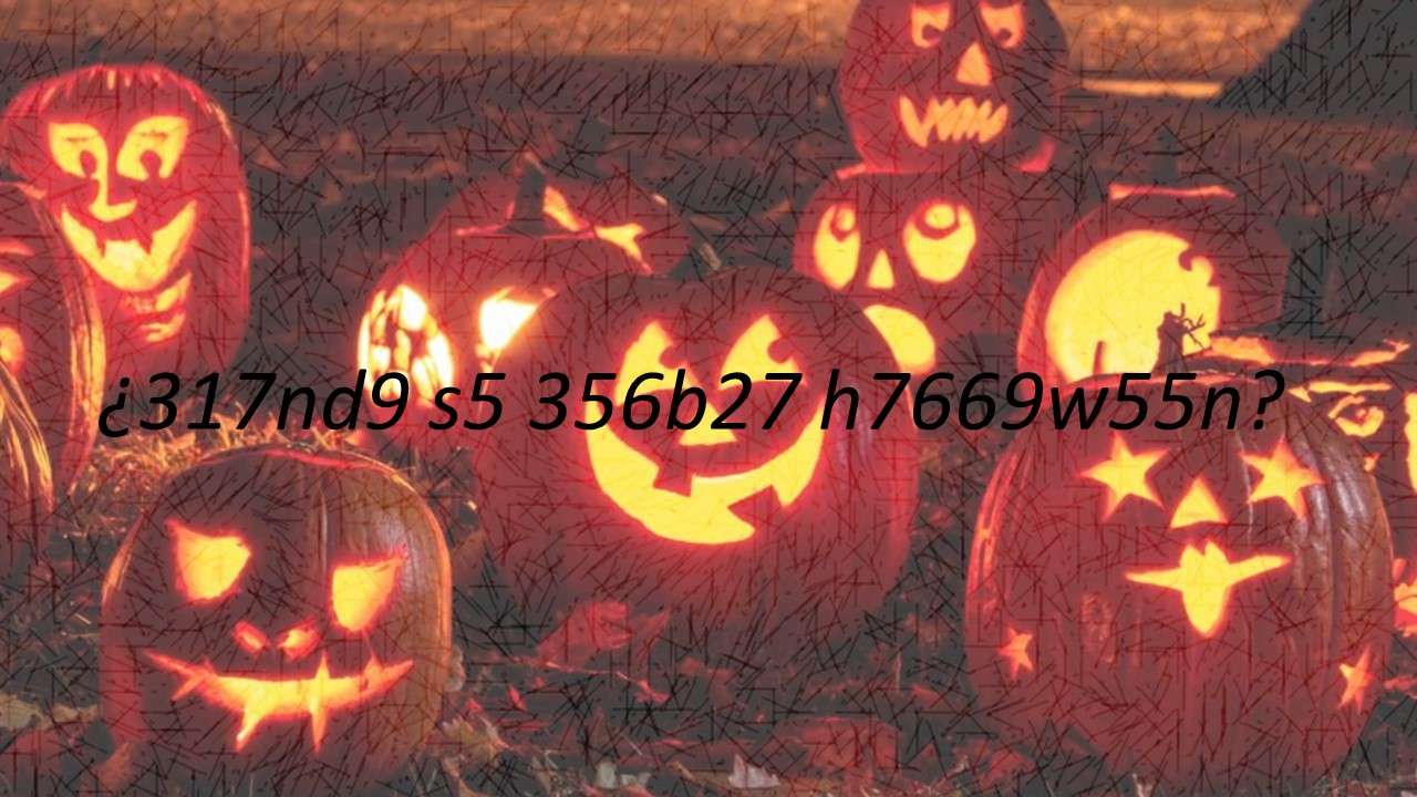 Stado na Halloween 1 puzzle online