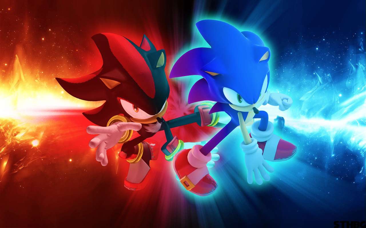 Sonic szybki jak błyskawica puzzle online