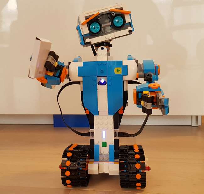robot dla dzieci puzzle online