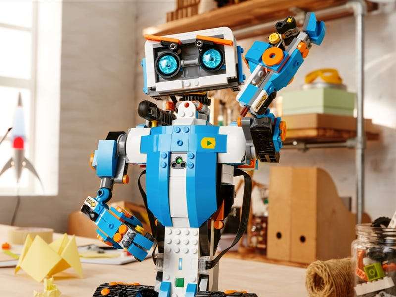 robot dla dzieci puzzle online