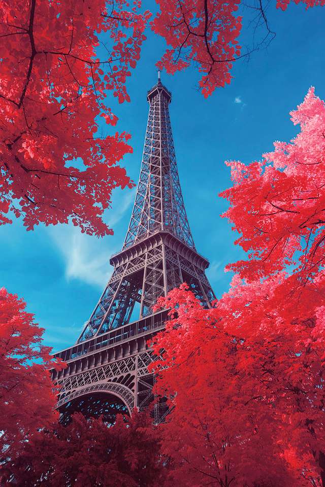 Wieża Eiffla Paryż Francja puzzle online