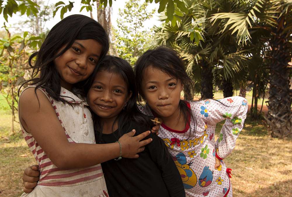 dzieci kambodży puzzle online